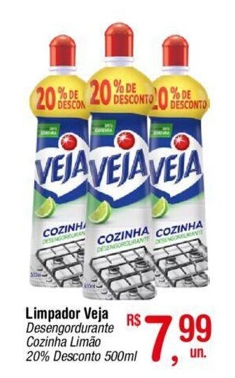 Fort Atacadista Limpador Veja 500ml oferta