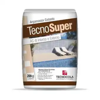Tumelero Tecnosuper aciii cinza tcn 20kg pa oferta