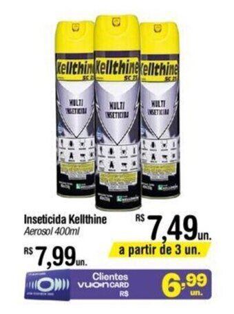 Fort Atacadista Inseticida Kellthine 400ml oferta