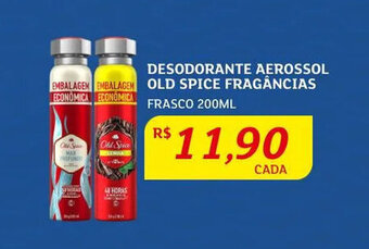 Assaí Atacadista Desodorante Aerossol Old Spice Frag 200ml oferta