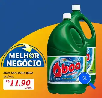 Assaí Atacadista Água Sanitária Qboa 5L oferta