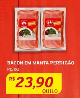 Assaí Atacadista Bacon em Manta Perdigão oferta