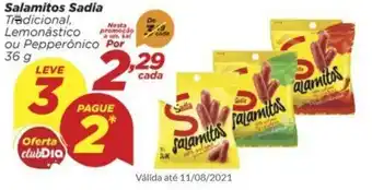 Dia Salmitos Sadia 36g oferta