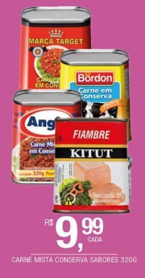 DB Supermercados Carne mista conserva 320g oferta
