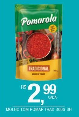 DB Supermercados Molho de tomate pomarola 300g oferta