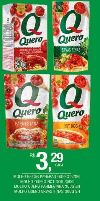 DB Supermercados Molho de tomate quero 320g oferta