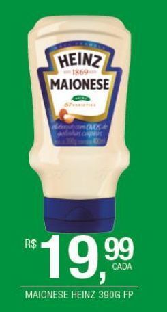 DB Supermercados Maionese heinz 390g oferta