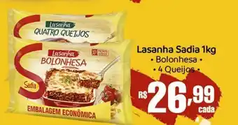 DB Supermercados Lasanha sadia kg oferta