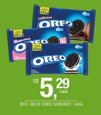 DB Supermercados Biscoito recheado oreo 144g oferta