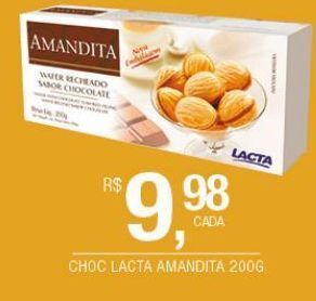 Chocolate lacta amandita 200g