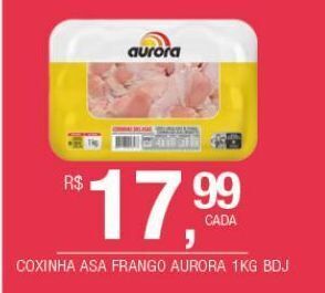DB Supermercados Coxinha asa frango aurora kg oferta