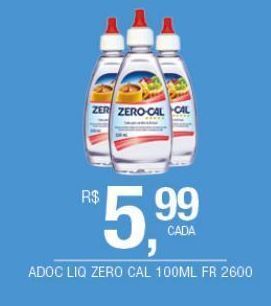 DB Supermercados Adoçante zero cal 100ml oferta