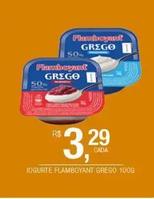 DB Supermercados Iogurte flamboyant grego 100g oferta