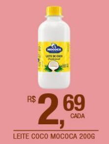 DB Supermercados Leite de coco mococa 200g oferta