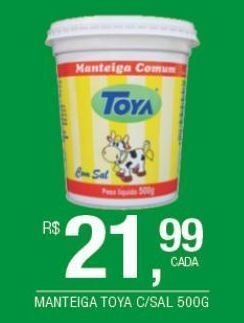 DB Supermercados Manteiga toya c/sal 500g oferta