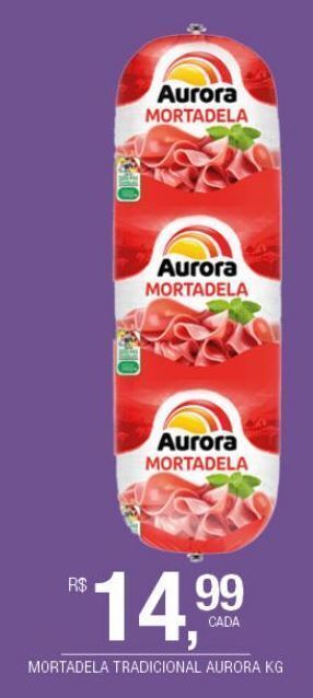 DB Supermercados Mortadela aurora kg oferta