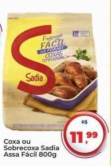Tonin Superatacado Coxa ou sobrecoxa sadia assa fácil 800g oferta