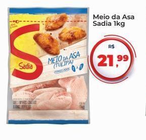 Tonin Superatacado Meio da asa sadia 1kg oferta