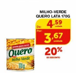 Roldão Milho verde quero 170g oferta