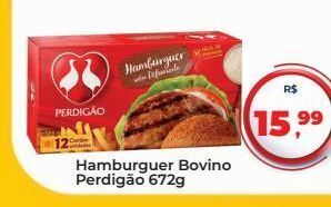 Tonin Superatacado Hamburguer bovino perdigão 672g oferta