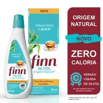 Adoçante finn xilitol 65ml