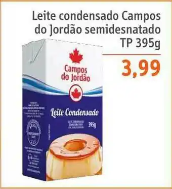 Sonda Leite Condensado Campos Do Jordão Semidesnatado Tp 395g oferta