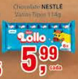 Supermercados Mundial Chocolate Nestle 114g oferta