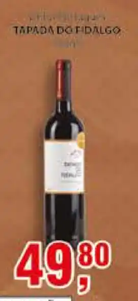 Supermercados Mundial Tapada Do Fidalgo Reserva 750ml oferta