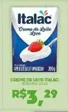 Boa Supermercados Creme de leite italac oferta