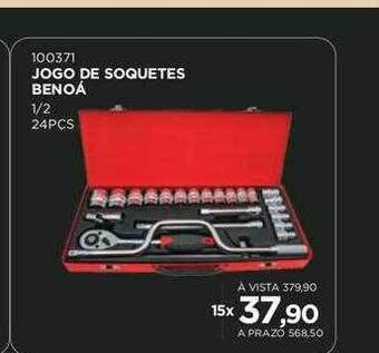 Benoit Jogo de soquetes benoá oferta