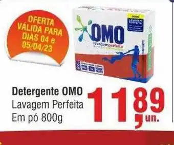 Higa Atacado Detergente omo lavagem perfeita em pó oferta