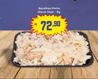 Supermercado Pastorinho Bacalhau porto macro desf. oferta