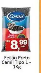 Rede Krill Feijão preto camil tipo 1 oferta