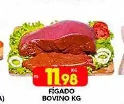 Supermercado Porecatu Fígado bovino kg oferta