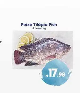 Rebouças Supermercados Peixe tilápia fish oferta