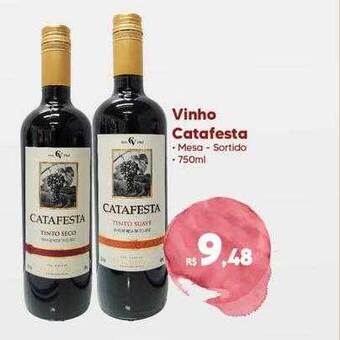 Rebouças Supermercados Vinho catafesta oferta