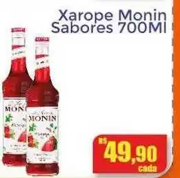 Xarope monin sabores