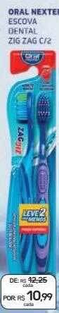 Drogal Oral nexter escova dental zig zag c 2 oferta