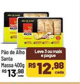 Supermercados Goes Pão de alho santa massa oferta