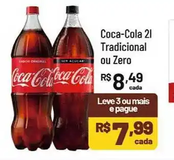 Supermercados Goes Coca-cola 2l tradicional ou zero oferta