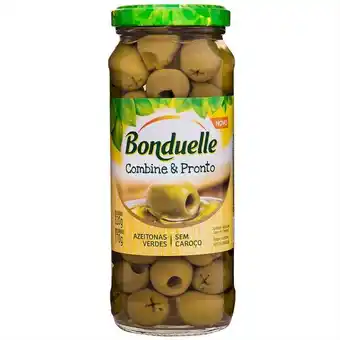 Mambo Azeitona verde sem caroço bonduelle 320g oferta