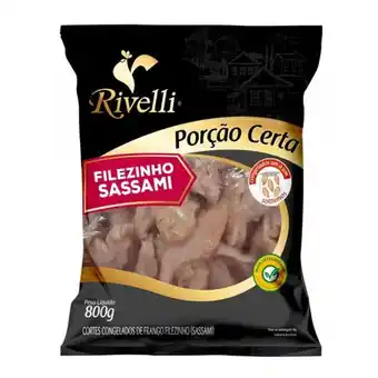 Filezinho frango rivelli sassami porcao certa iqf 800g