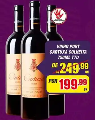Violeta Supermercados Vinho Port Cartuxa Colheita 750ml oferta