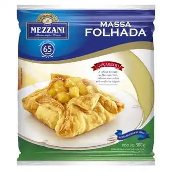Massa folhada mezzani embalagem 300g