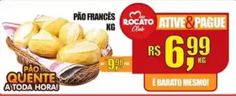 Rocato Supermercados Pao Frances 1kg oferta
