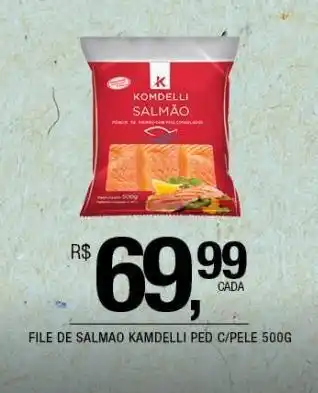 DB Supermercados File de salmão kamdelli oferta