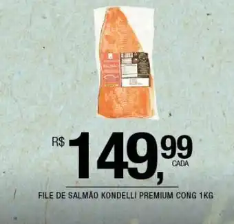 DB Supermercados File de salmão oferta