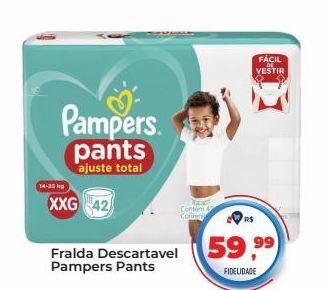 Tonin Superatacado Fralda descartavel pampers pants oferta
