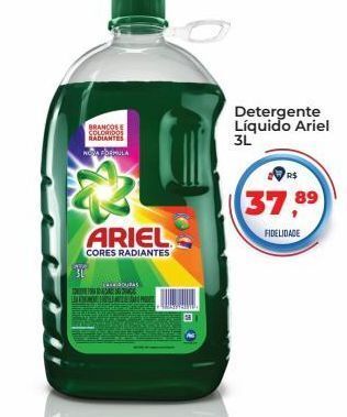 Tonin Superatacado Detergente líquido ariel 3l oferta