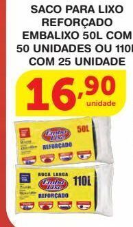 Roldão Sacos de lixo embalixo oferta